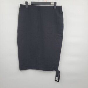 Tart Collections Midi Pencil Skirt Women Size Large NWT Black Office Casual